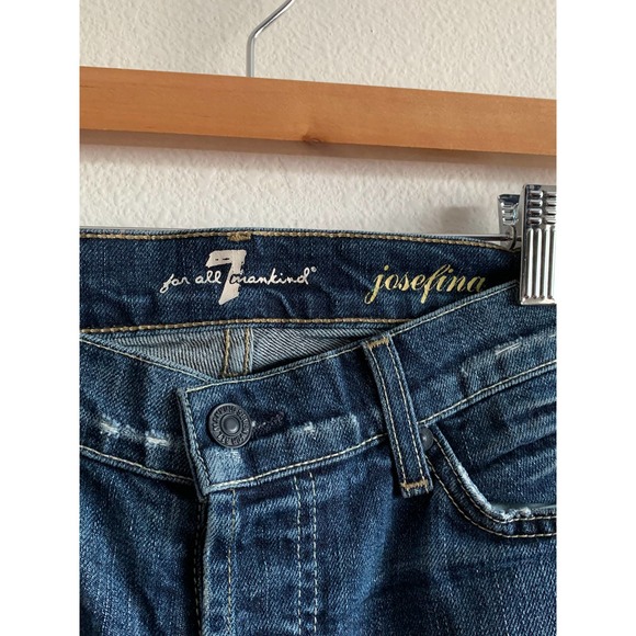 7 For All Mankind "Josefina" Jeans Size 26 - Picture 3 of 4